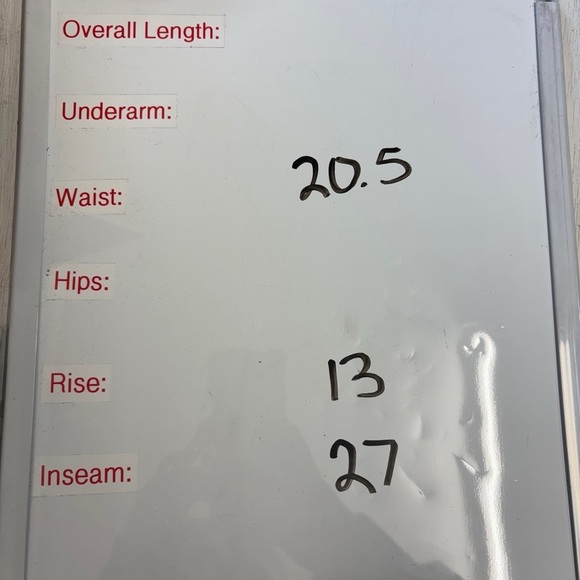 Fabletics Only Pant Classic Fit Dark Twill Tan 40x30 - Picture 5 of 6